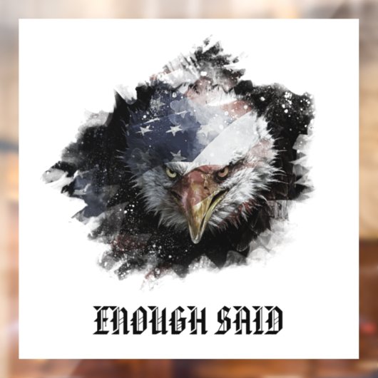 *~* AP16 Verenigde Staten vlag Amerikaans Bald ELG Raamsticker (Vel 2)