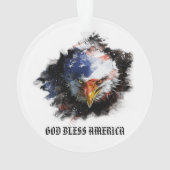 ** AP16 WIJ DE MENSEN Vlag USA Patriottische ADELA Ornament (achterkant)