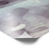 *~* AP19 PAARSE Abstracte Landschap Zon kunst Foto Afdruk (Hoek)