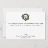 * AP20 BUON NATALE Italiaans kerstfeest Kaart (Achterkant)