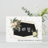 *~* AP20 Corporate Party Family HOLIDAY Kaart (Staand voorkant)