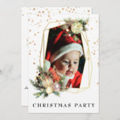 *~* AP20 Foto serie kerstfeest voor bedrijven Kaart (Voorkant / Achterkant)