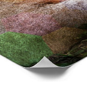 *~* AP23 Artistieke RAINBOW Abstracte LIONESS Art Poster (Hoek)