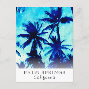 *~* AP25 Exotic Personalize Travel Palm Trees Briefkaart