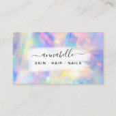 *~* AP26 OPAL de Rainbow QR van het Prisme. Crysta Visitekaartje (Voorkant)