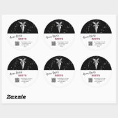 * AP30 BEETS QR UITGEDROOGD. CONSERVENVRIES RONDE STICKER (Vel)