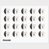 *~* AP30 CARROT - DEHYDRATED CANNING FREEZE QR CL RONDE STICKER (Vel)