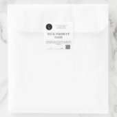 *~* AP30 DEHYDRATED CANNING FREEZE QR FOTO LOGO VIERKANTE STICKER (Tas)