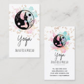 ** AP33 Yoga Regenboog Chakra Spiritueel Yin Yang Visitekaartje (Voorkant / Achterkant)