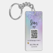 *~* AP36 QR Promo Logo Acrylombre Sleutelhanger (Voorkant Links)