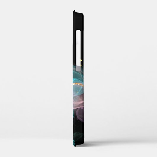 *~* AP46 Pastel Ink Glitter Gold Abstract Case-Mate iPhone Case (Achterkant / Links)