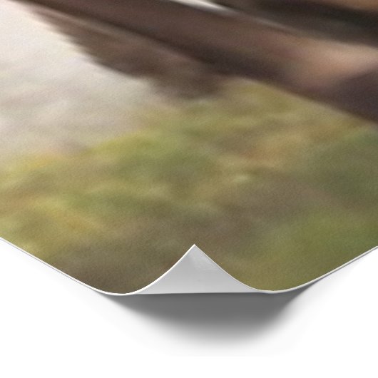 *~* AP49 Kudde MOOSE Stream Forest Natuur Poster (Hoek)