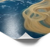 *~* AP50 Fantasy Universum Kosmische Knappe Bloem Foto Afdruk (Hoek)