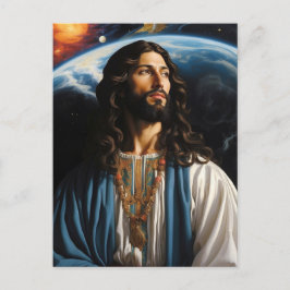 *~* AP50 Fantasy Universum met Planet Earth Briefkaart