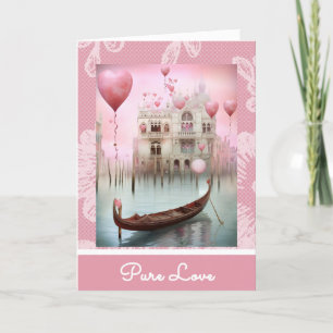 *~* AP51 4 Love Boat Hearts Romantische Valentijn Feestdagen Kaart
