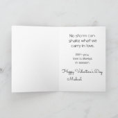 ** AP51 Love Boat 19 Hearts Romantische Valentijn Feestdagen Kaart (Binnen)