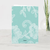 ** AP51 Romantische Boat Hearts Valentijn Serene 3 Feestdagen Kaart (Achterkant)