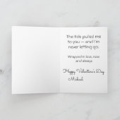 ** AP51 Romantische Love Boat Hearts Valentijn 3 Feestdagen Kaart (Binnen)