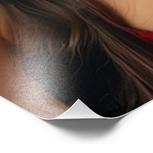 *~ AP53 Boho JULI RUBY Godin VERJAARDAG Foto Afdruk (Hoek)