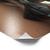 *~* Ap53 Boho MAART AQUAMARIJN Hoofdtooi Foto Afdruk (Hoek)