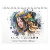 *~* AP58 Galactische Vrouwen Fantasie Kosmische Pl Kalender (Hoes)