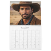 *~* AP59 Mannen Man Wild West Cowboy 1 Kalender (Jan 2027)