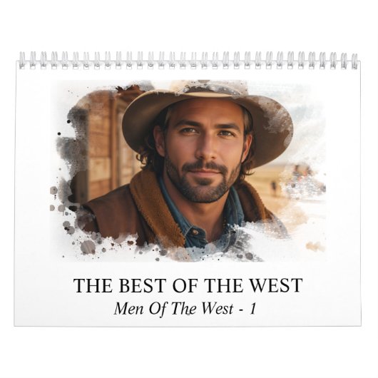 *~* AP59 Mannen Man Wild West Cowboy 1 Kalender (Hoes)
