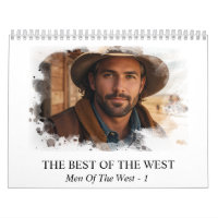 *~* AP59 Mannen Man Wild West Cowboy 1 Kalender