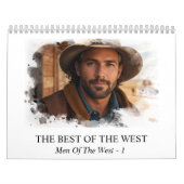 *~* AP59 Mannen Man Wild West Cowboy 1 Kalender (Hoes)