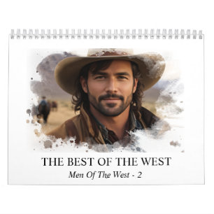 *~* AP59 Mannen Man Wild West Cowboy 2 Kalender
