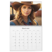 *~* AP59 Vrouwen Vrouw Wild West Cowgirl 2 Kalende Kalender (Mar 2026)