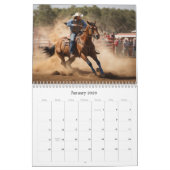*~* AP59 Western Cowboy Paard Rodeo Kalender (Jan 2026)