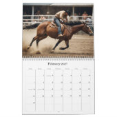 *~* AP59 Wild West Cowboy Paard Rodeo 3 Kalender (Feb 2027)
