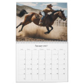 *~* AP59 Wild West Cowboy Paard Rodeo 3 Kalender (Jan 2027)