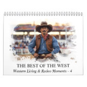 *~* AP59 Wild West Cowboy Paard Rodeo 4 Kalender (Hoes)