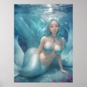 *~* AP60 8 Water Goddess Fantasy Zee Zeemeermin Poster (Voorkant)