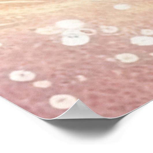 *~* AP60 Glitter Coastal Ocean Sand Beach Wave Zee Poster (Hoek)