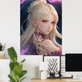 ** AP60 Water Goddess Fantasy Zee Zeemeermin 29 Poster (Thuiskantoor)