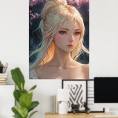 ** AP60 Water Goddess Fantasy Zee Zeemeermin 32 Poster (Thuiskantoor)