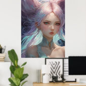 ** AP60 Water Goddess Fantasy Zee Zeemeermin 35 Poster (Thuiskantoor)
