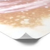 *~* AP60 Zee Sparkly Sand Beach Coastal Ocean Wave Poster (Hoek)