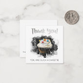 *~ AP62 DANK U Vriendelijkheid Mini Note Kaart Notitiekaartje (Voorkant / Achterkant in situ)