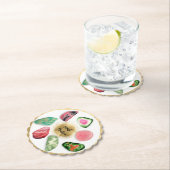 *~* AP64 Emoto Water Hart Chakra Papier Onderzette Kartonnen Onderzetters (Insitu)