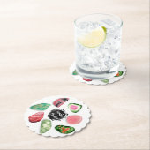 *~* AP64 Water Hart Chakra Papier Onderzetter Emot (Insitu)