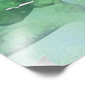 *~* AP67 Pastel Abstracte Kunst Schilderen Natuur Foto Afdruk (Hoek)