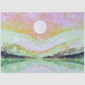 *~* AP67 Pastel Abstracte Kunst Schilderen Natuur Tissuepapier (Voorkant)