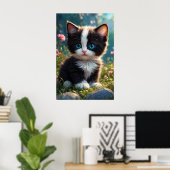 *~* AP68 2:3 Kat katje kitten Kat zoet Schattige Poster (Thuiskantoor)