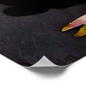 *~* AP81 Moderne Artistieke Etherische Neonboom Poster (Hoek)