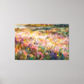 *~* AP84 Etherisch schilderen Bloemen Vijver Lelie Canvas Afdruk (Voorkant)