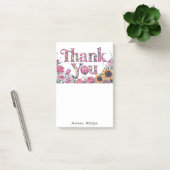 *~* AP85 Bloemen Dank u Dankbaarheid Manifesting Post-it® Notes (Kantoor)
